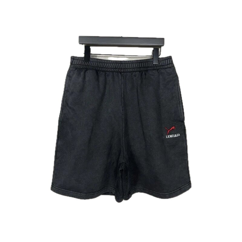 Balenciaga sporty black shorts