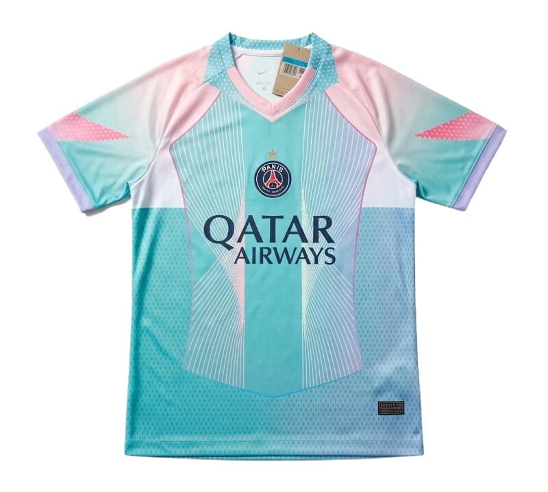 Balenciaga Tokyo Ghoul style blue-pink jersey