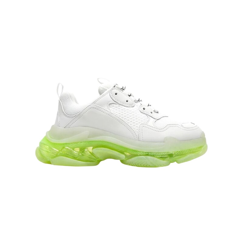 Balenciaga Triple S fluorescent green