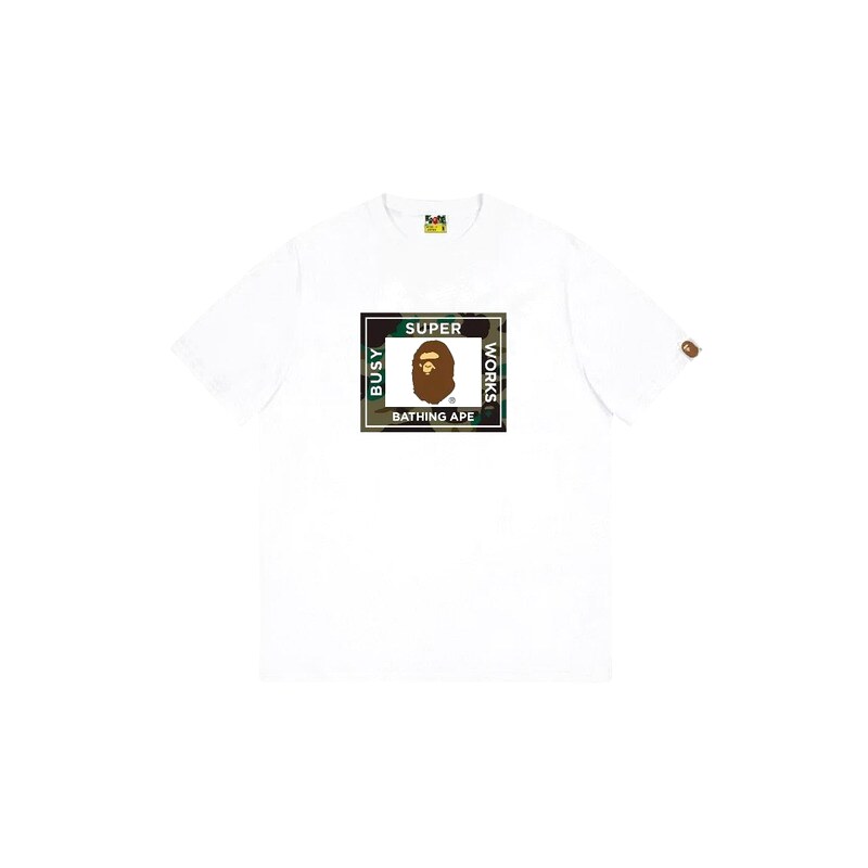 Bape Ape Head Camouflage Style Short-sleeve Shirt
