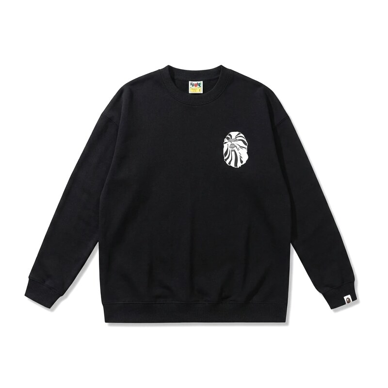 Bape Ape Head Casual Black Sweatshirt