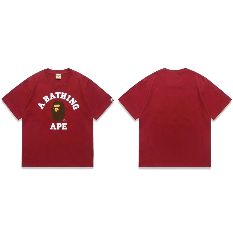 Bape Ape Head Minimalist Style T-shirt
