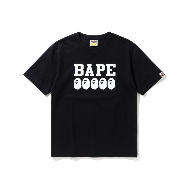 Bape Ape Head Trendy Black T-shirt