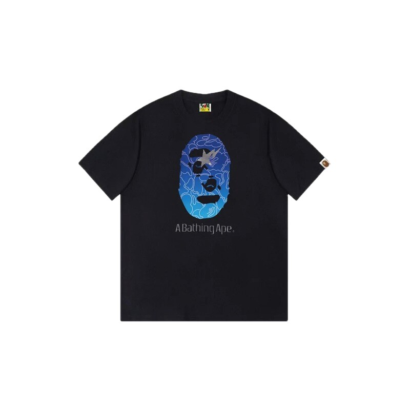 Bape Ape Head Trendy Cool Black T-shirt