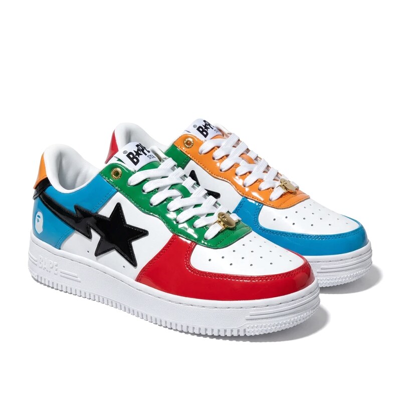 Bape Color - Blocked Casual Shoes