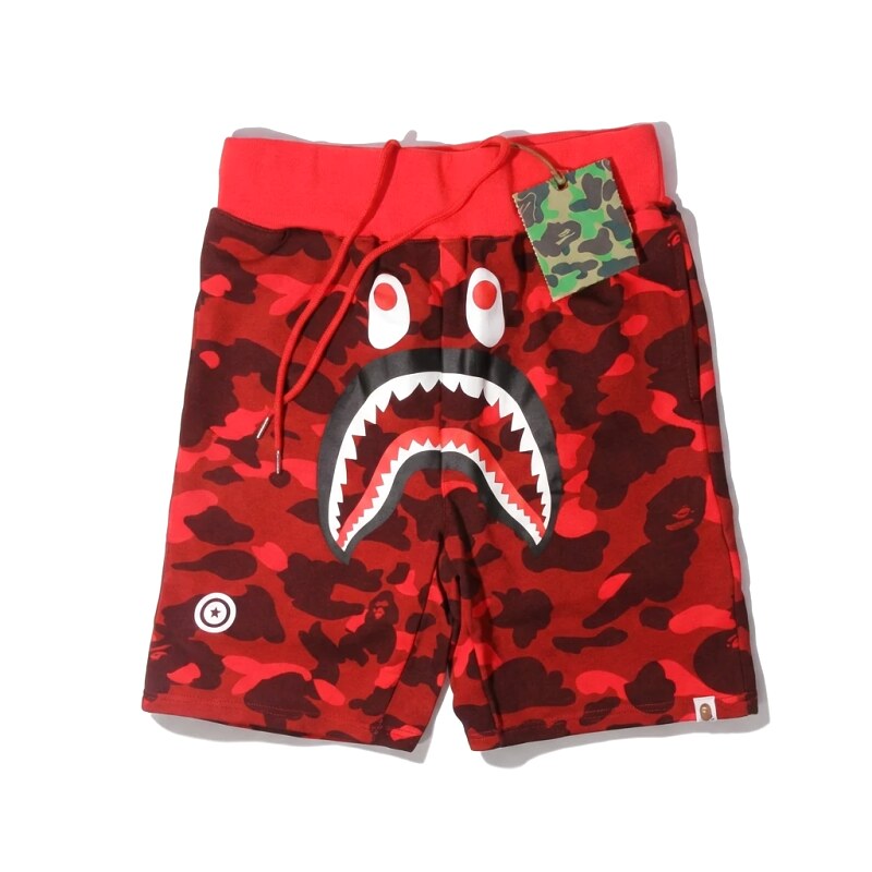 Bape Shark Camouflage Shorts