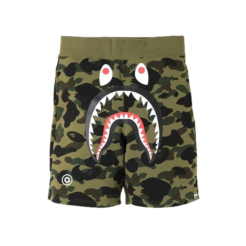 Bape Shark Camouflage Shorts