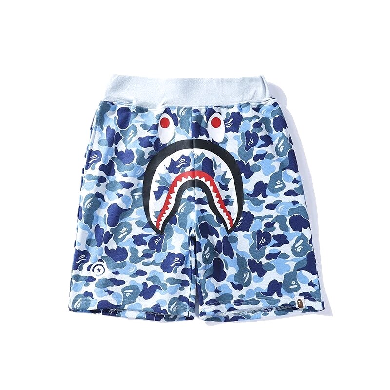 Bape Shark Camouflage Shorts