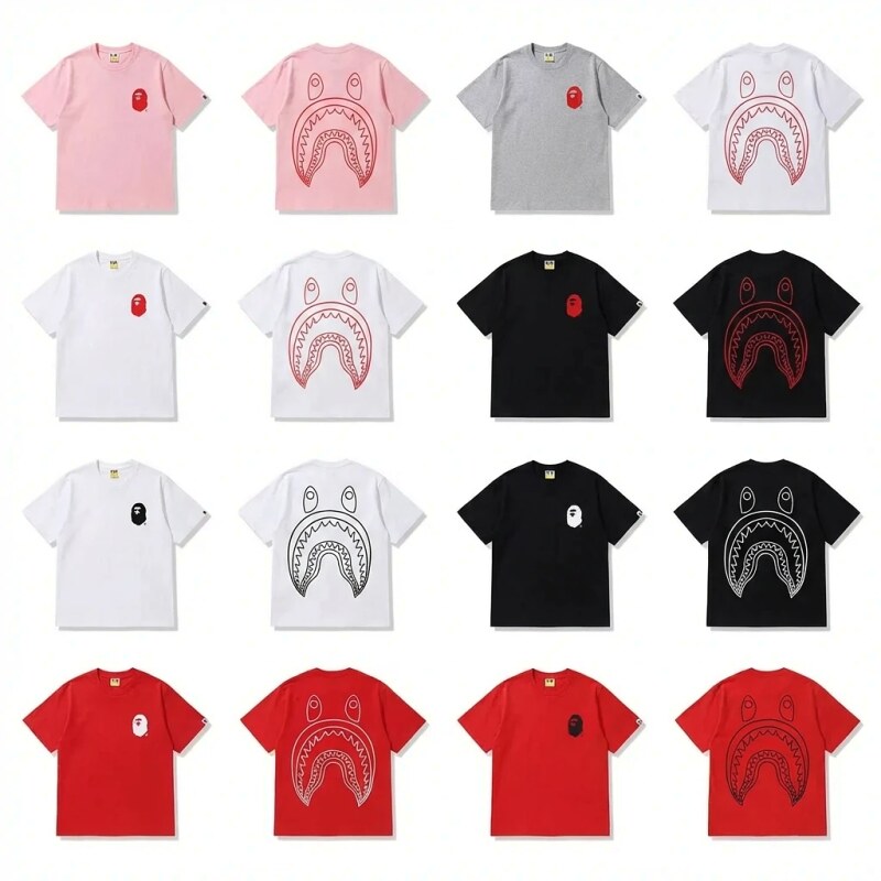 Bape Shark Series Trendy Brand T-shirts