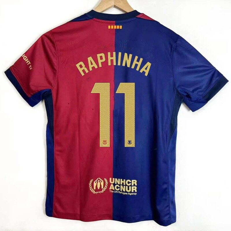 Barcelona Daily Gavi #6 soccer jersey Blue Red Barcelona for City Outfits
