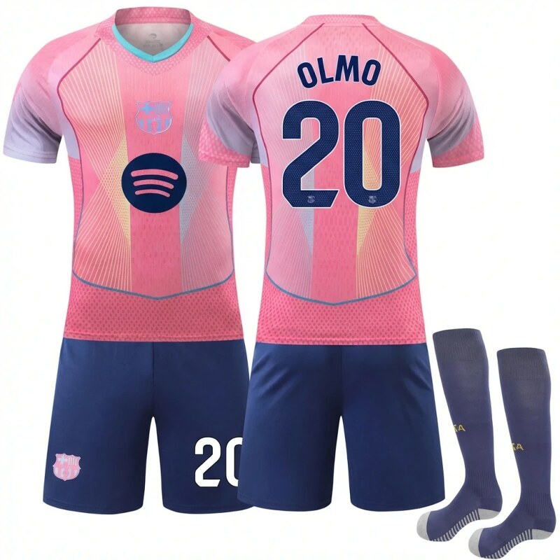 Barcelona pink sportswear jersey