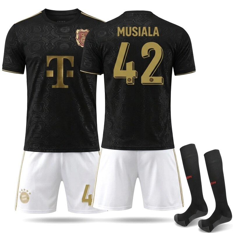Bayern Munich Black Gold Trendy Brand Jersey
