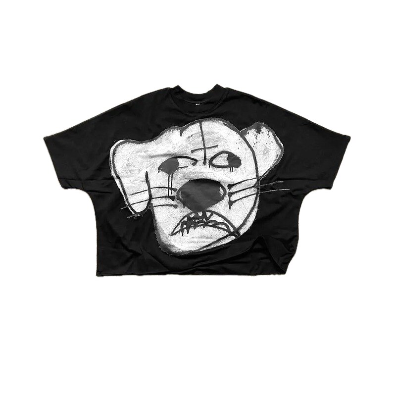 Billionaire Graffiti Style Black T-shirt