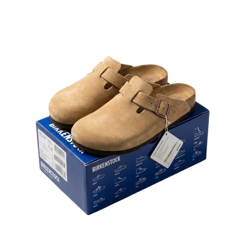 BIRKENSTOCK Cork Retro-style Slippers