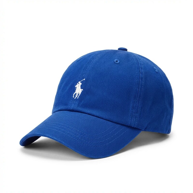 Blue baseball cap of Ralph Lauren Polo series