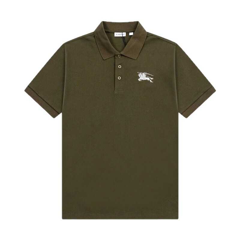 Burberry's retro-style polo shirt with the knight logo