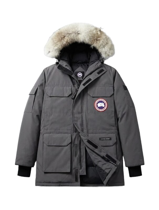 Canada Goose Parka Style Dark Grey Down Jacket