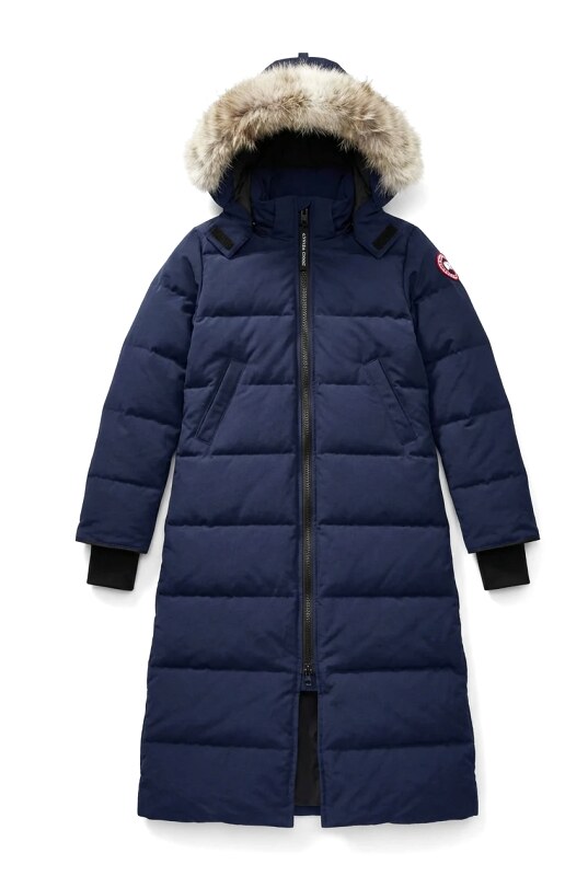 Canada Goose Parka Style Navy Blue Down Jacket