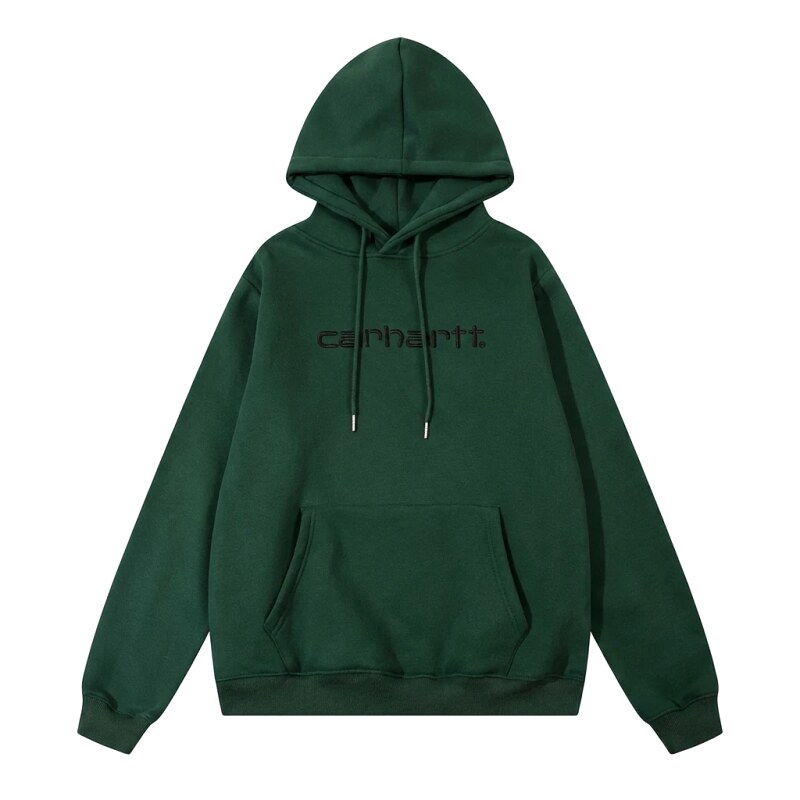 Carhartt basic hoodie (dark green)