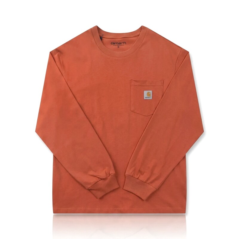 Carhartt basic orange sweatshirt