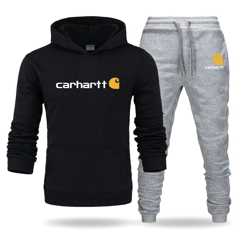 Carhartt casual style black and gray suit