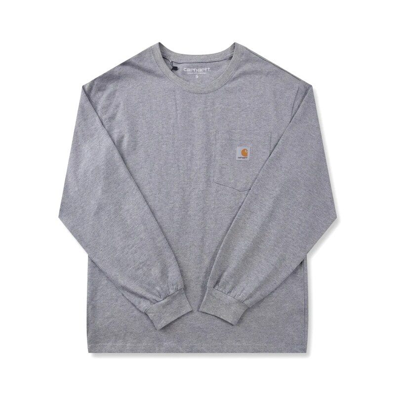 Carhartt classic American style grey long-sleeve