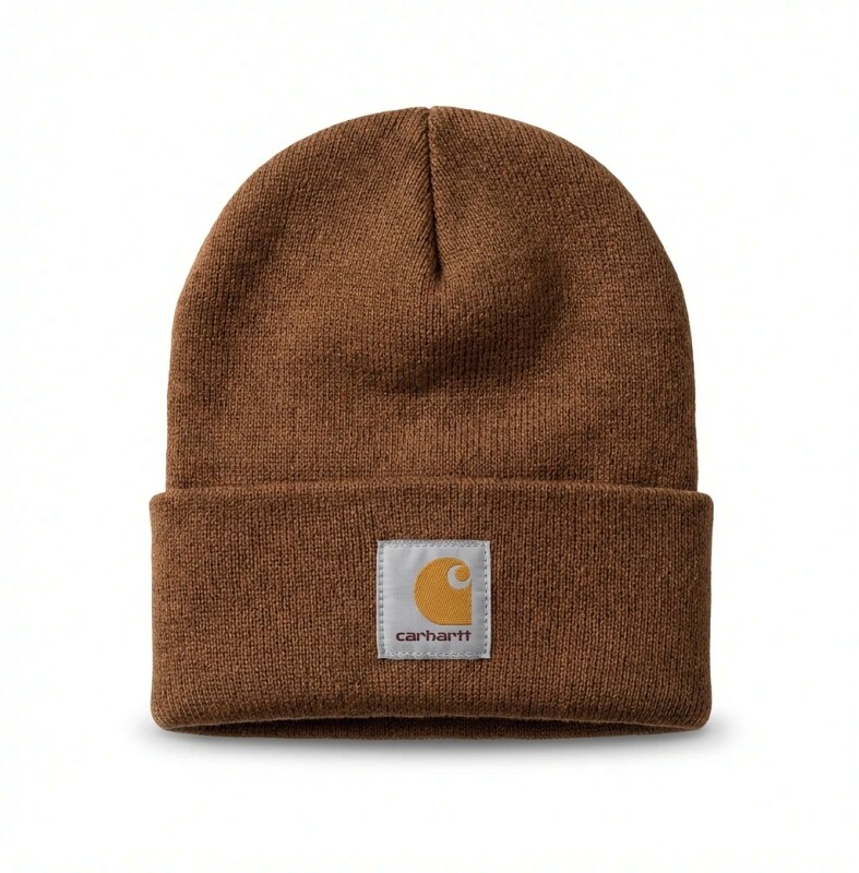 Carhartt classic brown knitted hat