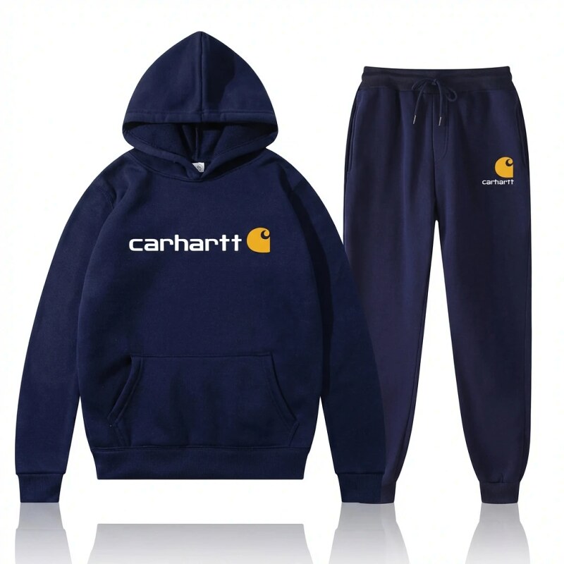 Carhartt Classic Navy Blue Sweatshirt Set