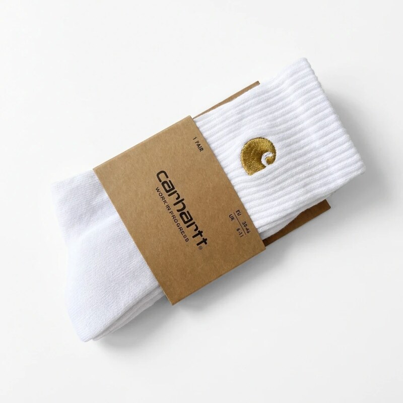 Carhartt Classic Retro White Socks