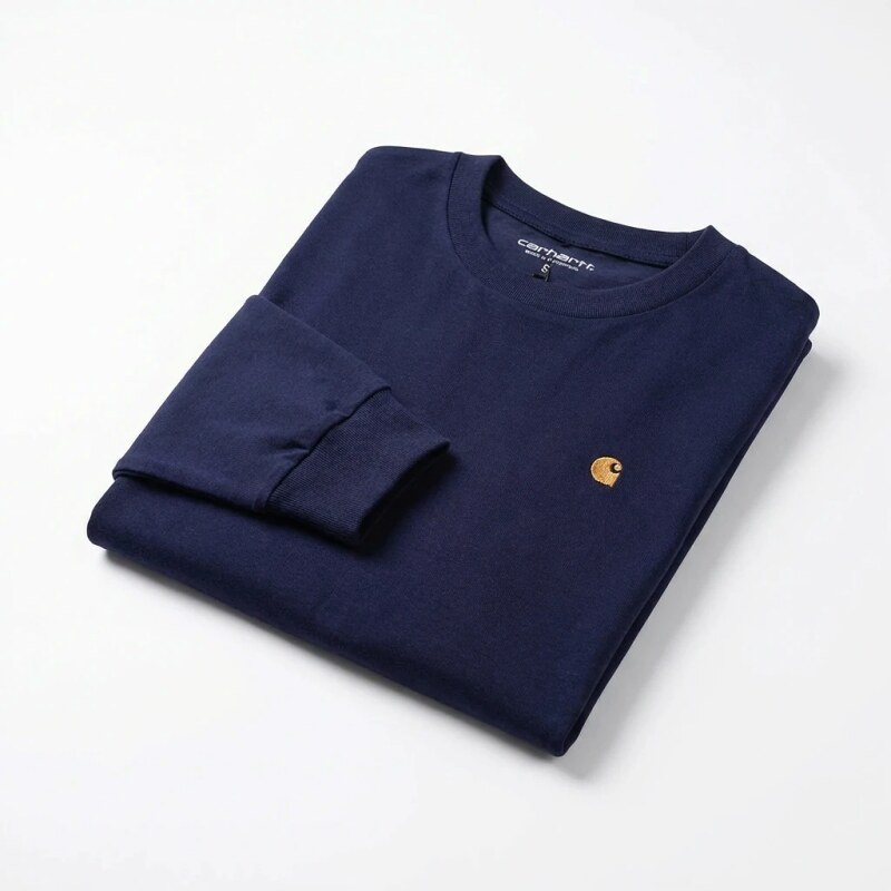 Carhartt Classic Simple Dark Blue Sweatshirt