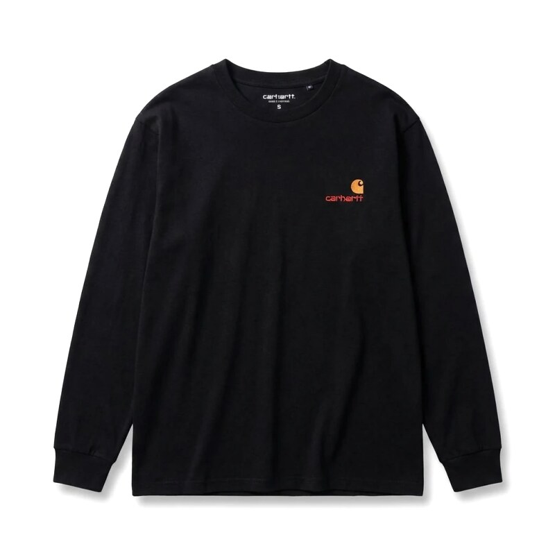 Carhartt simple style black sweatshirt