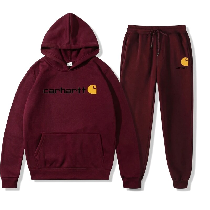 Carhartt trendy brand burgundy suit