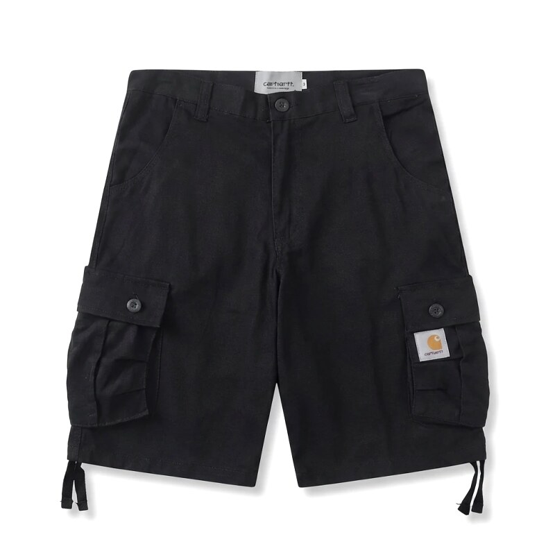 Carhartt workwear style black shorts
