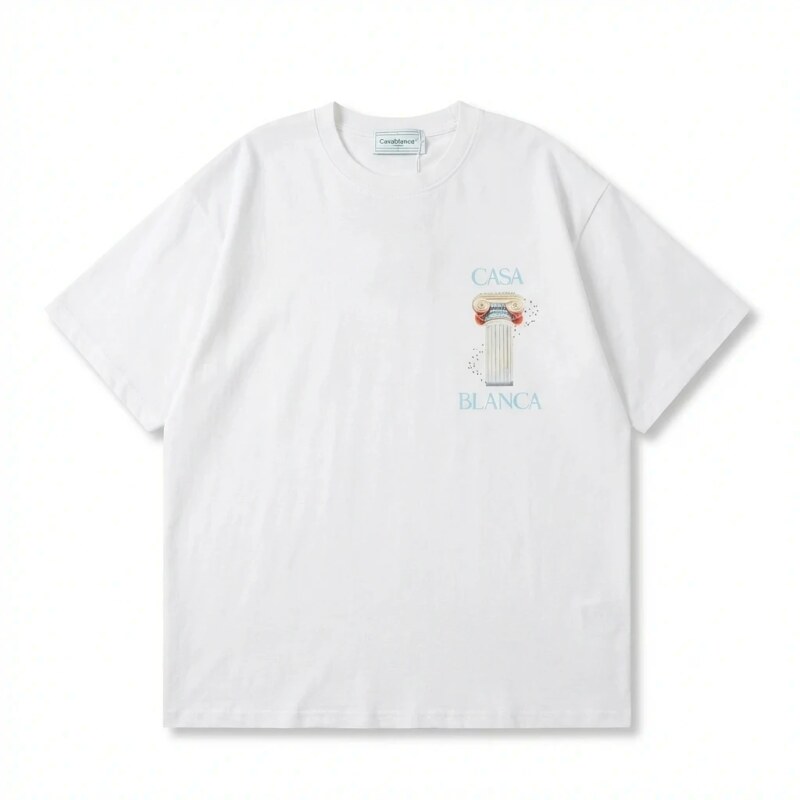 Casablanca Greek column style white T-shirt