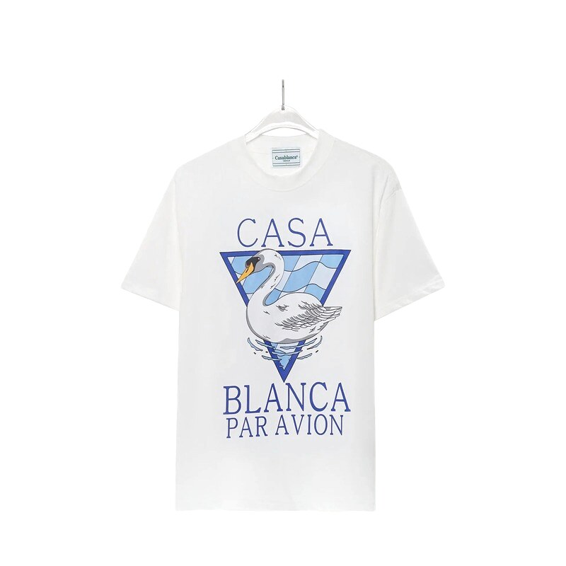 Casablanca Printed Fashionable White T-shirt
