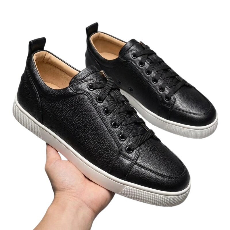 Christian Louboutin minimalist black shoes