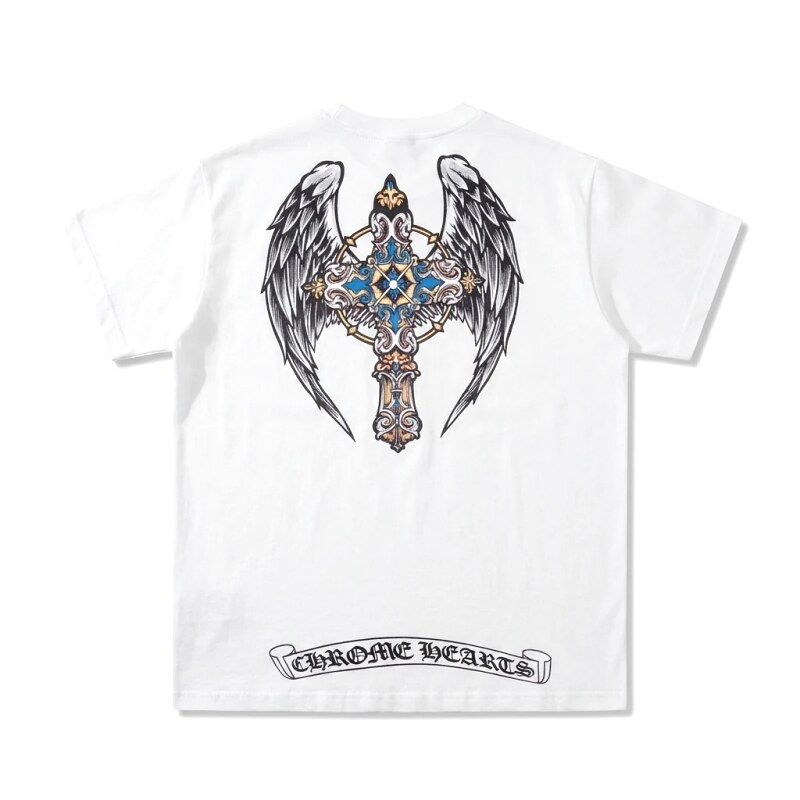 Chrome Hearts Angel Cross White T-shirt