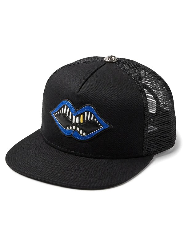 Chrome Hearts Black Trendy and Cool Wind Cap