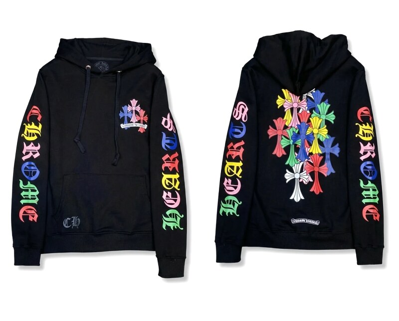 Chrome Hearts Colorful Printed Hoodie