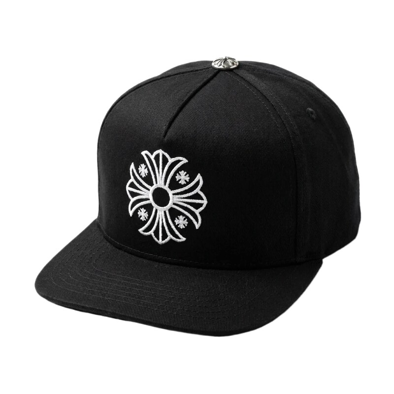 Chrome Hearts Cross Flower Retro Black Hat