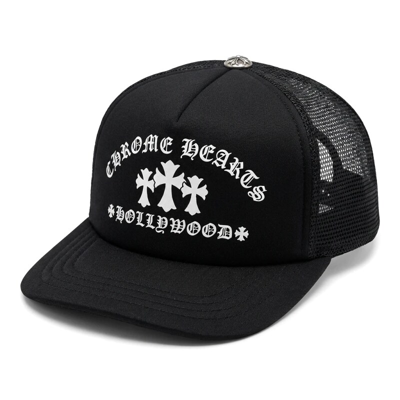Chrome Hearts Cross Trendy brand Black Hat