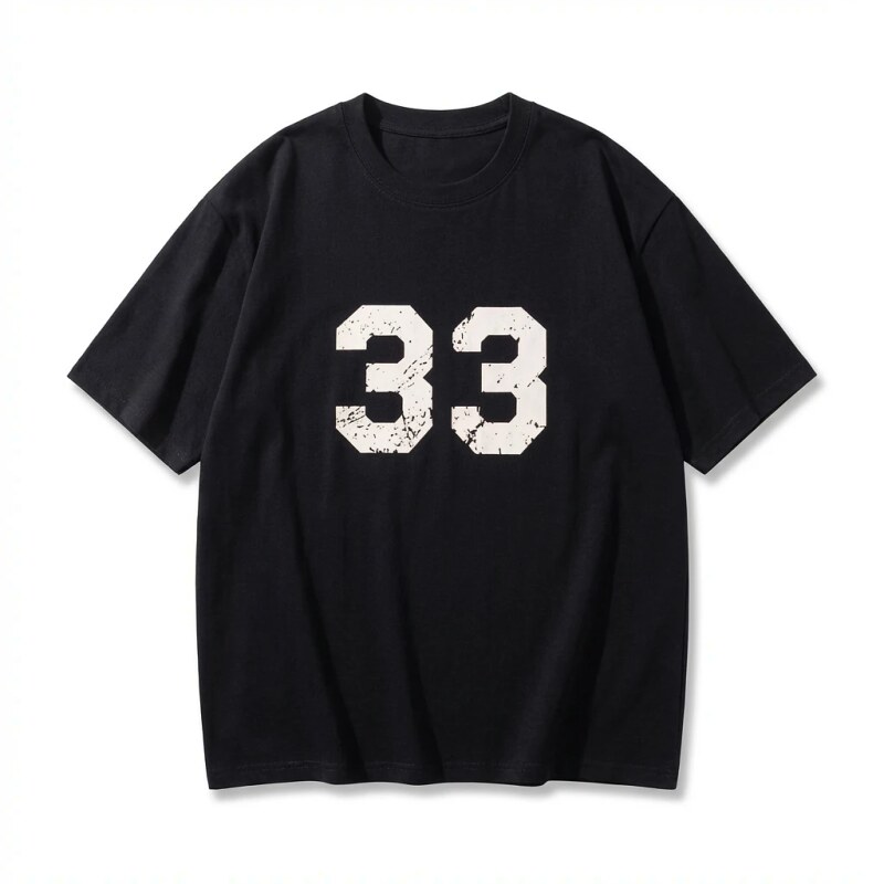 Chrome Hearts No. 33 Retro Black T-shirt
