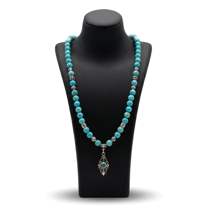 Chrome Hearts Turquoise Vintage Necklace