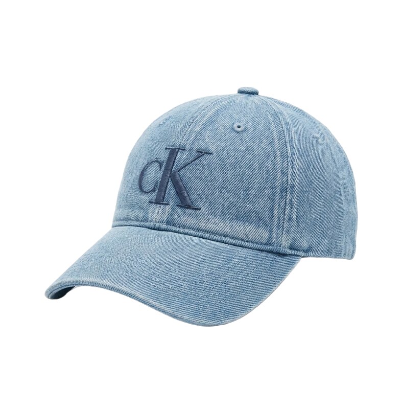 CK minimalist light blue baseball cap