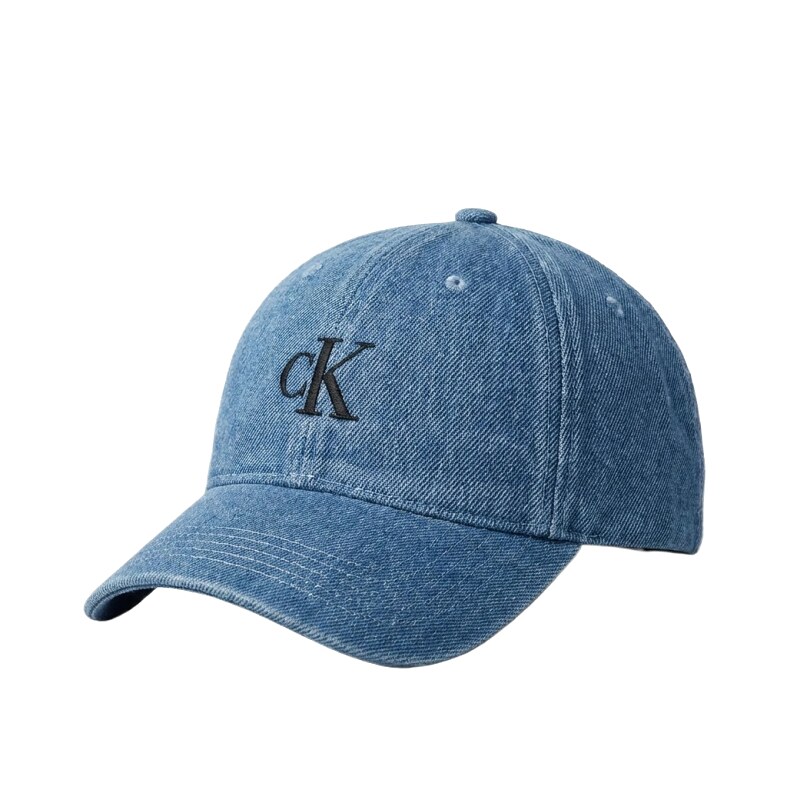 CK Simple Style Denim Blue Baseball Cap