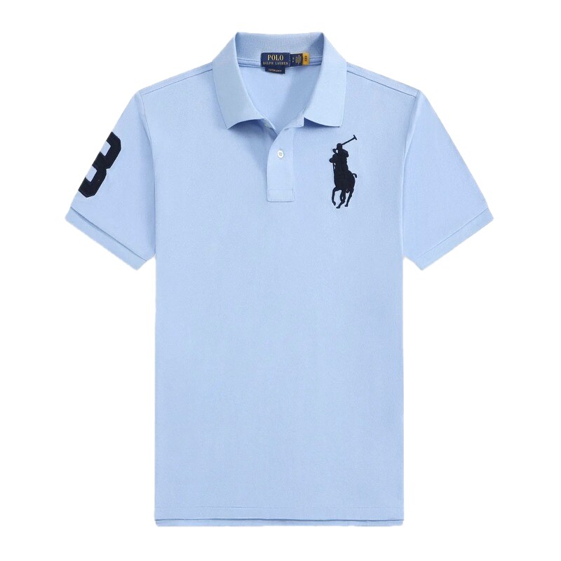 Classic Ralph Lauren Light Blue Polo Shirt