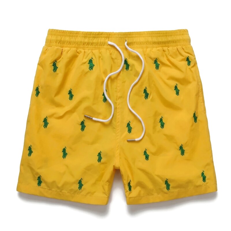 Classic-style yellow shorts of Ralph Lauren