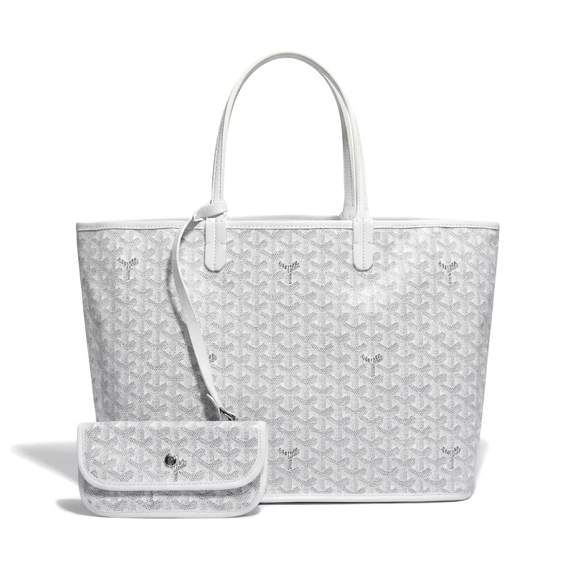 Classic white tote bag of GOYARD