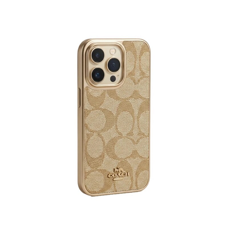 Coach monogram style iPhone case