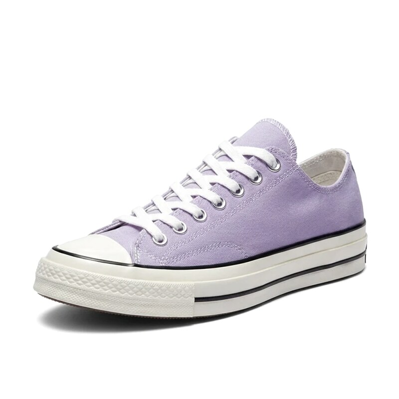 Converse classic light purple canvas shoes